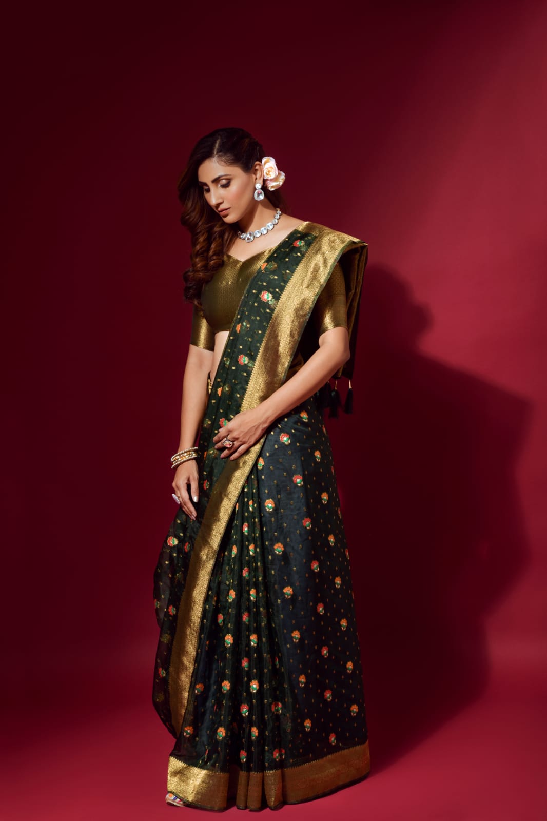 Rajpath Amuly Silk Designer Ethnic Wear Organza Silk Saree Collection